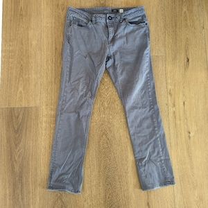 Volcom Men's Jeans Gray